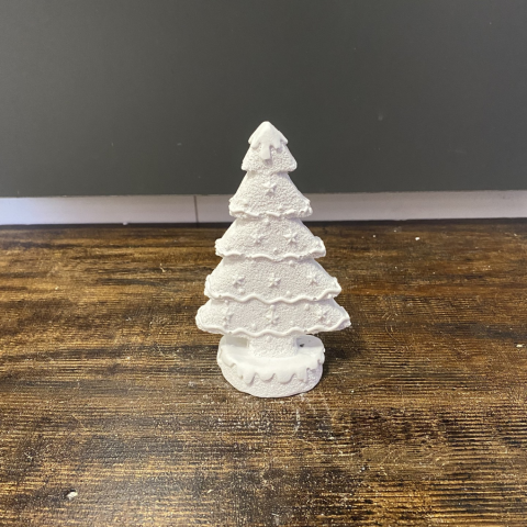 Dokulu Yılbaşı Çam Ağacı