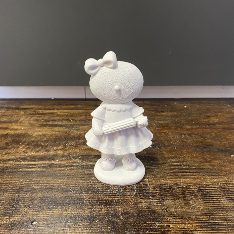 Dokulu Yılbaşı Merdaneli Kız