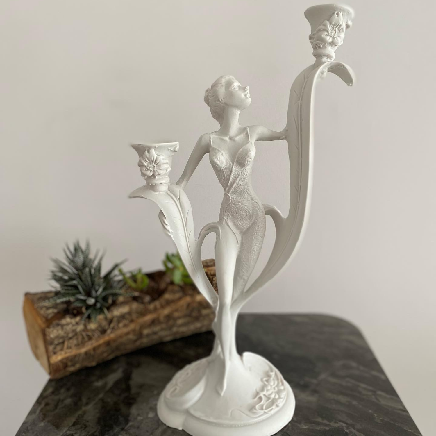 Kadın Şamdan Mumluk