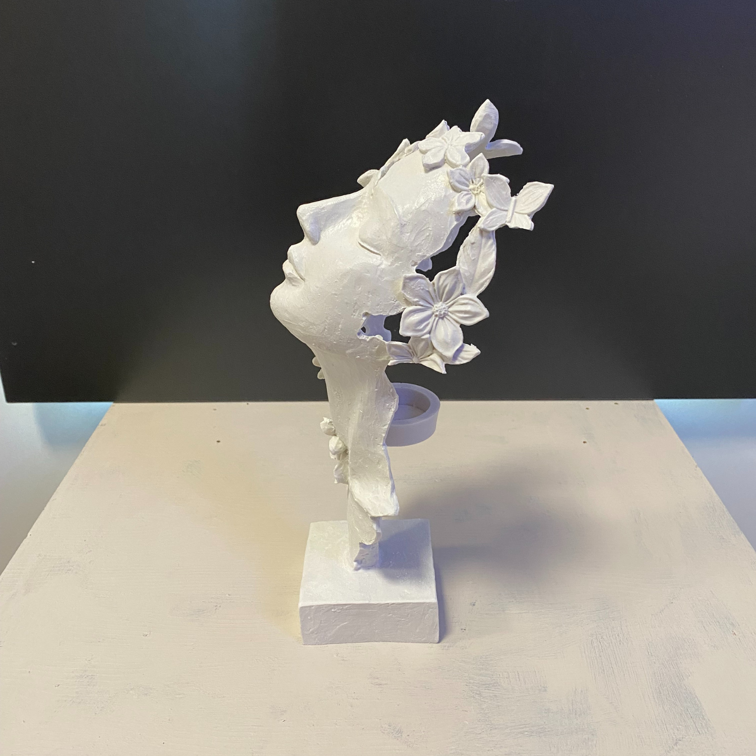 Çiçek Saçlı Kadın Mumluk