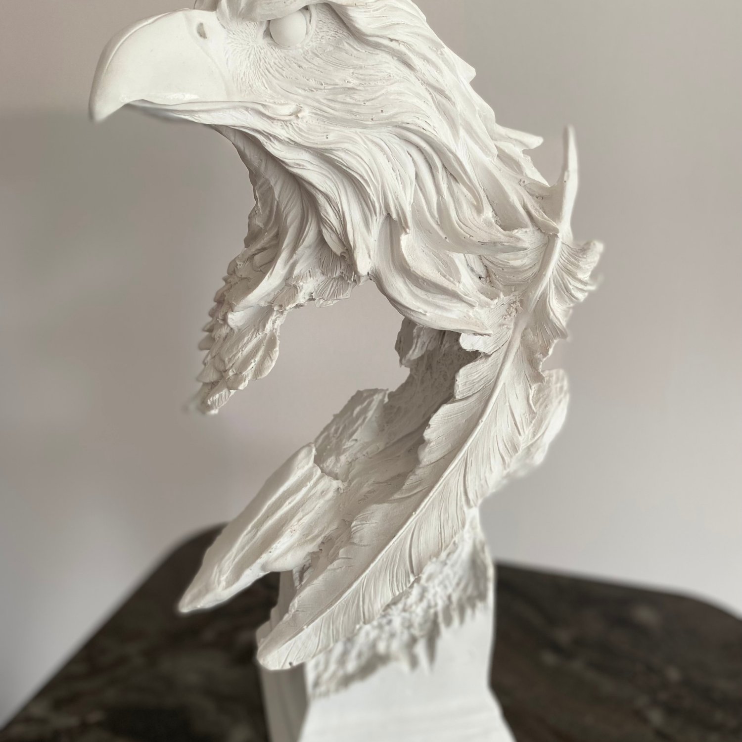 Kartal Başı Soyut Büst