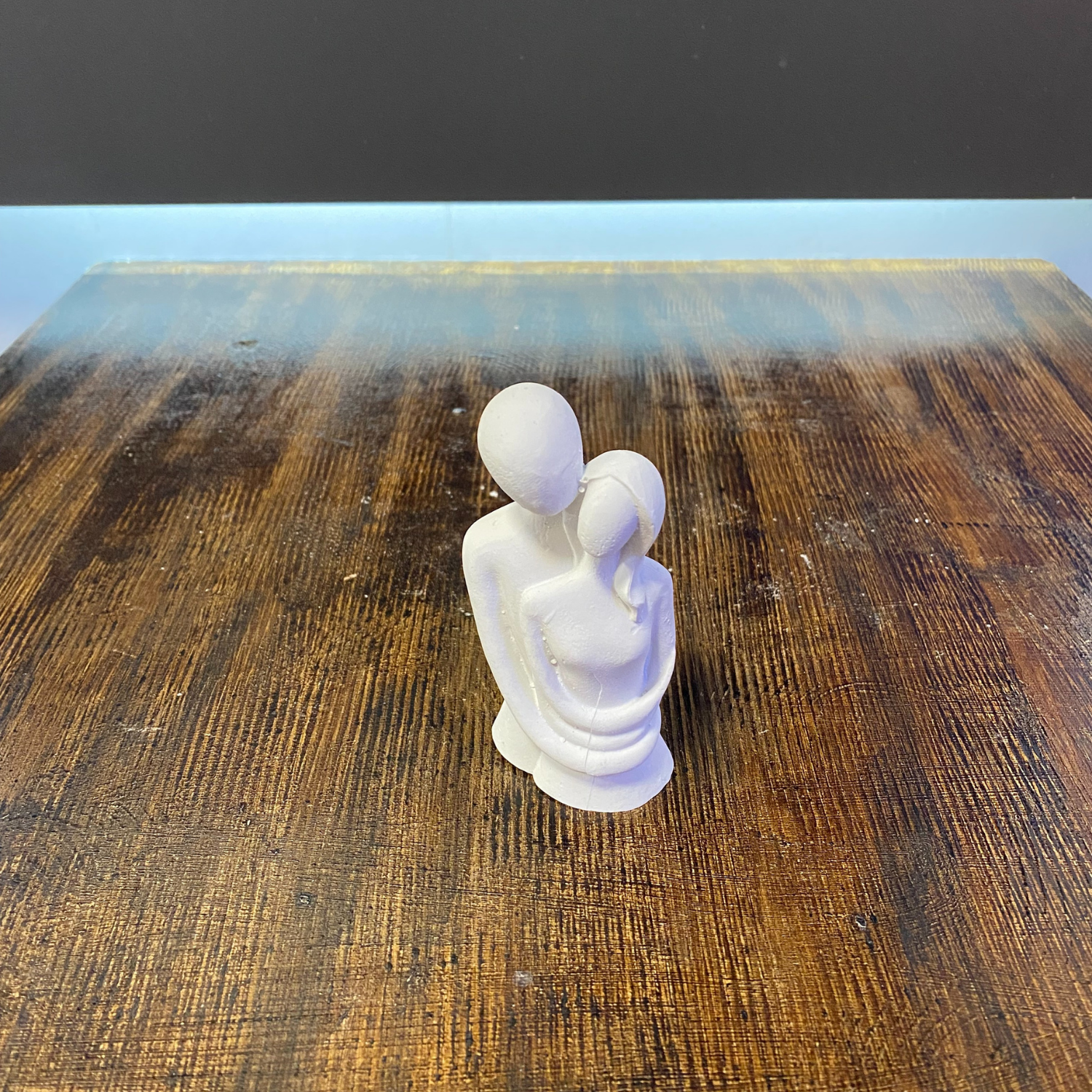 2 Sevgili Küçük Polyester Obje