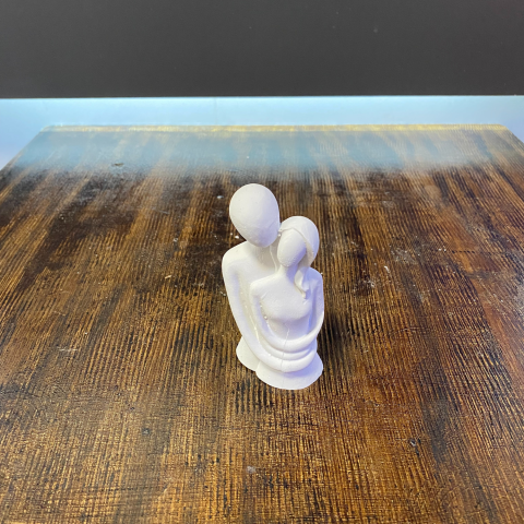 2 Sevgili Küçük Polyester Obje