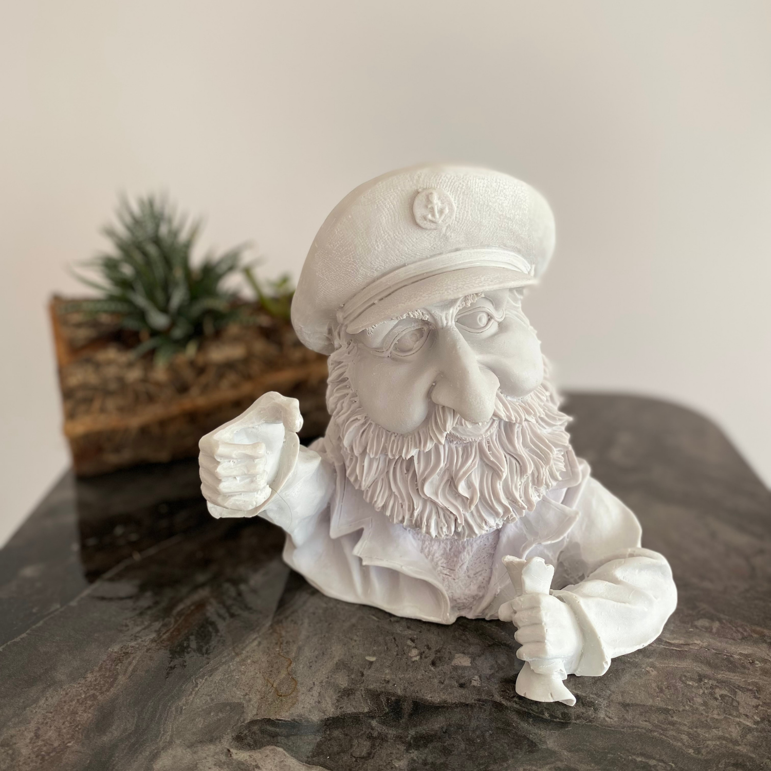 Kaptan Şişe ve Kadeh Tutucu Şaraplık