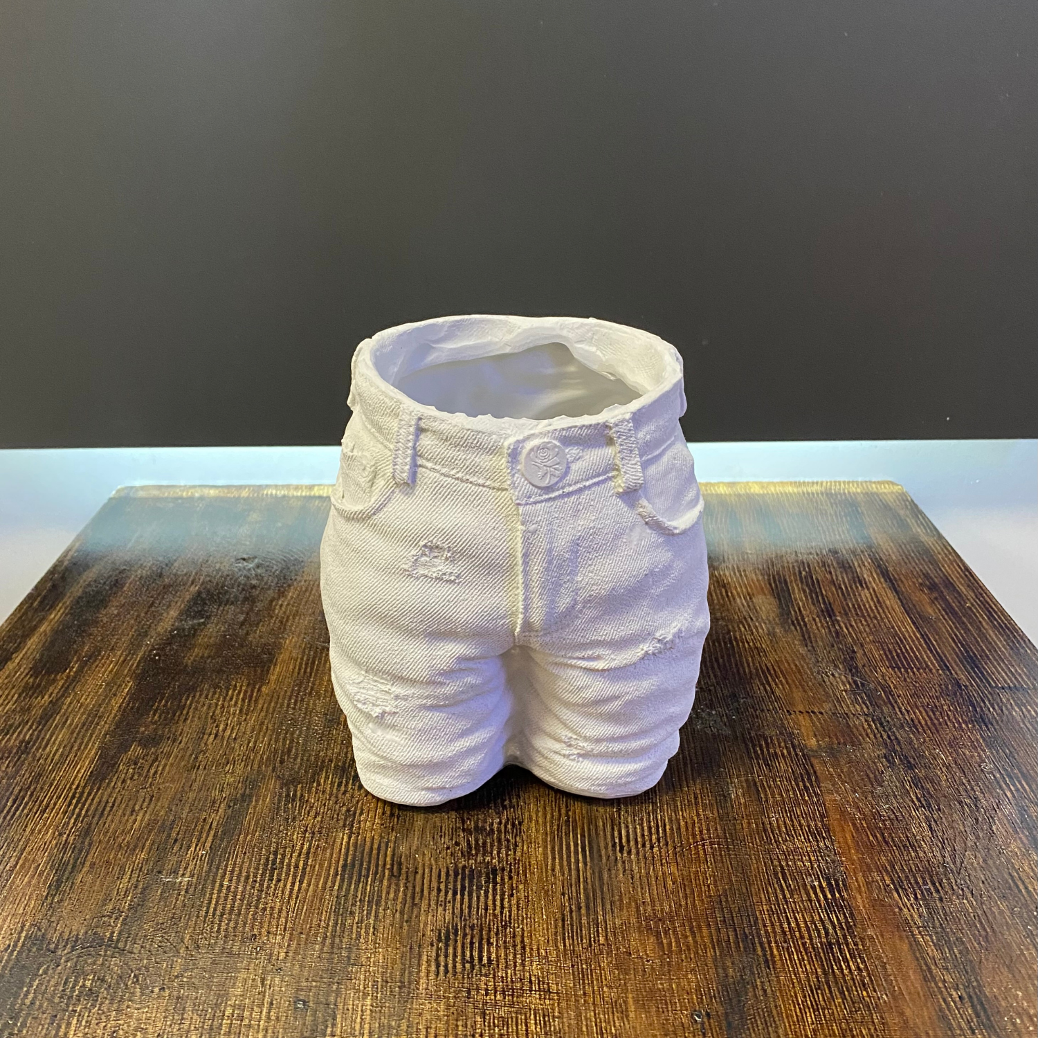 Pantolon Saksı Ham Polyester Obje