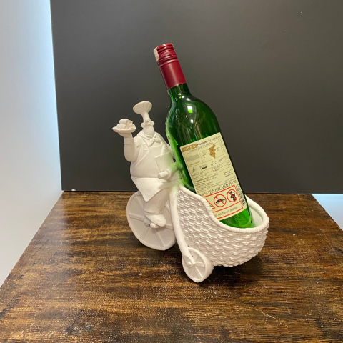 Şef Aşçı Şaraplık Şişe Tutucu