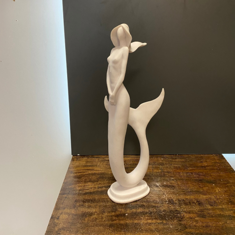 Deniz Kızı Ayakta Ham Polyester