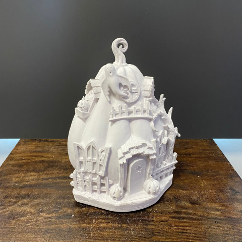 Halloween Balkabağı Hayaletli Ev