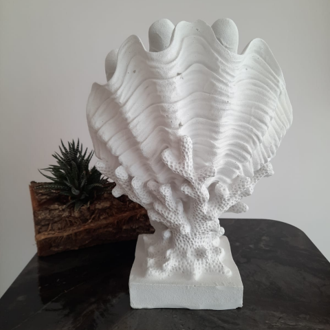 Mercan Üzeri İstiridye Vazo