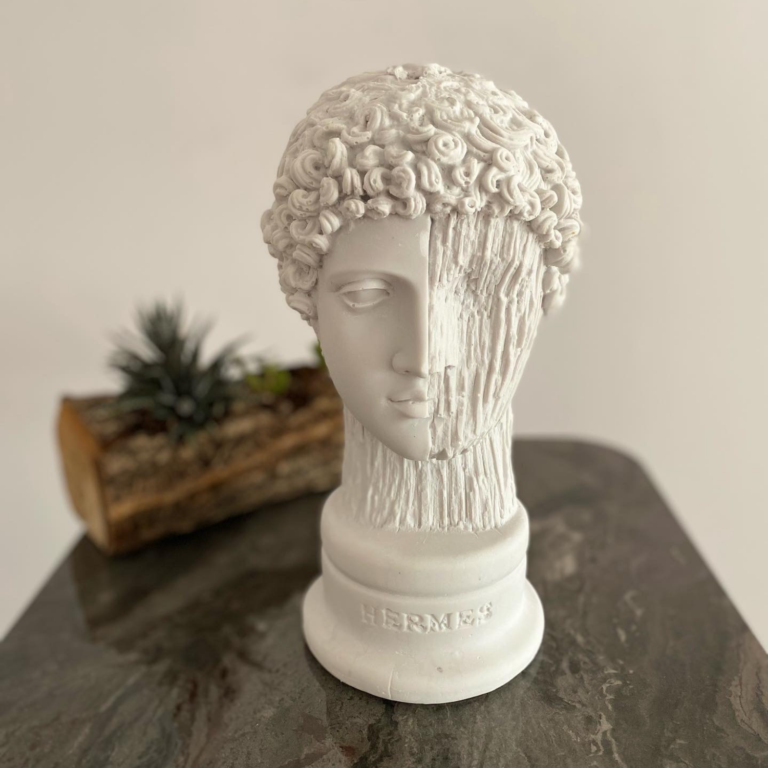 Hermes Arbre Biblo Heykel Büst