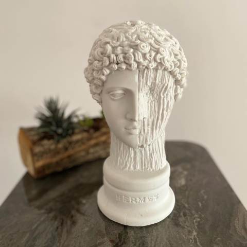 Hermes Arbre Biblo Heykel Büst