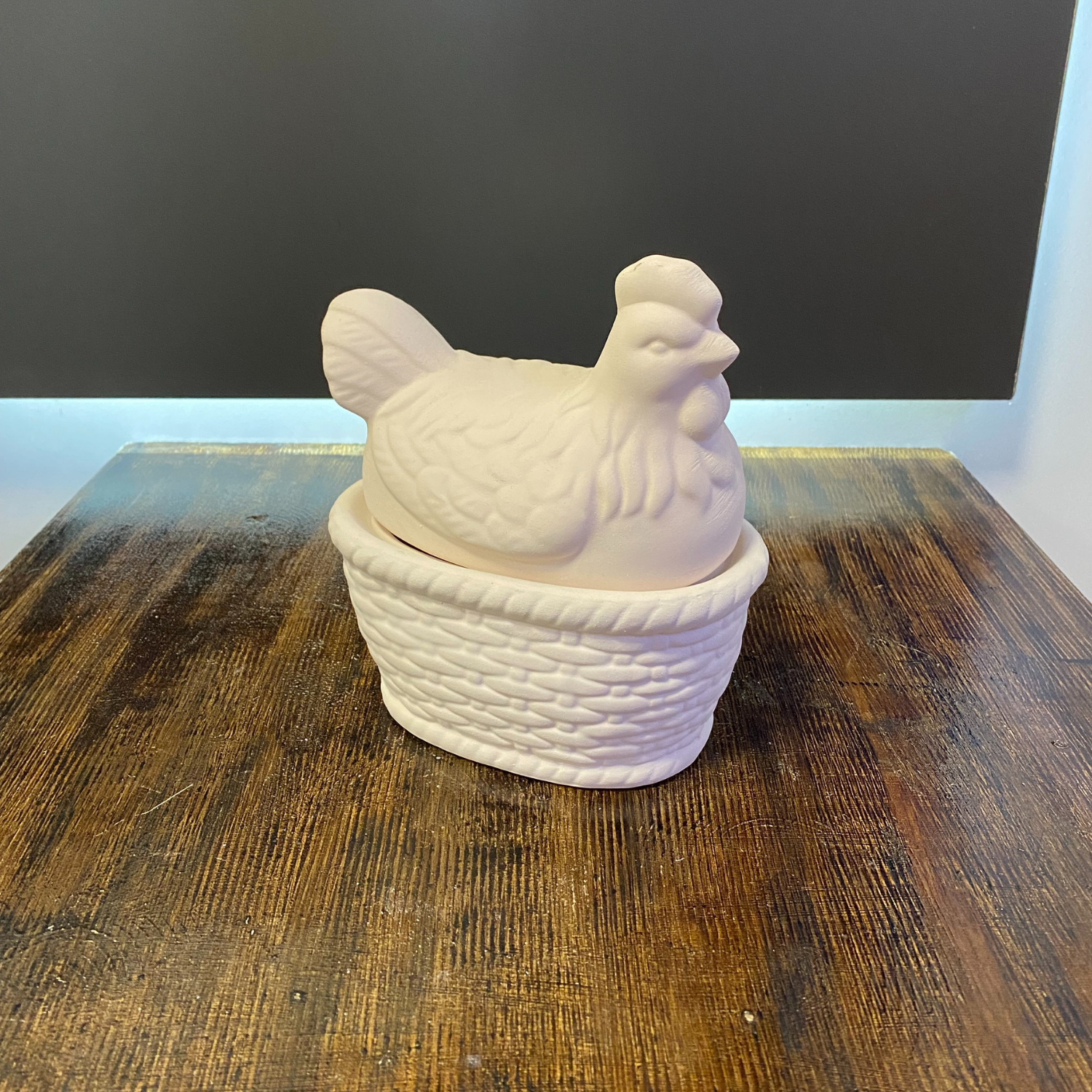 Seramik Kapaklı Tavuk Yumurta Kutusu