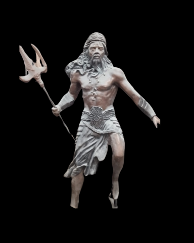 Fiber Poseidon Heykel