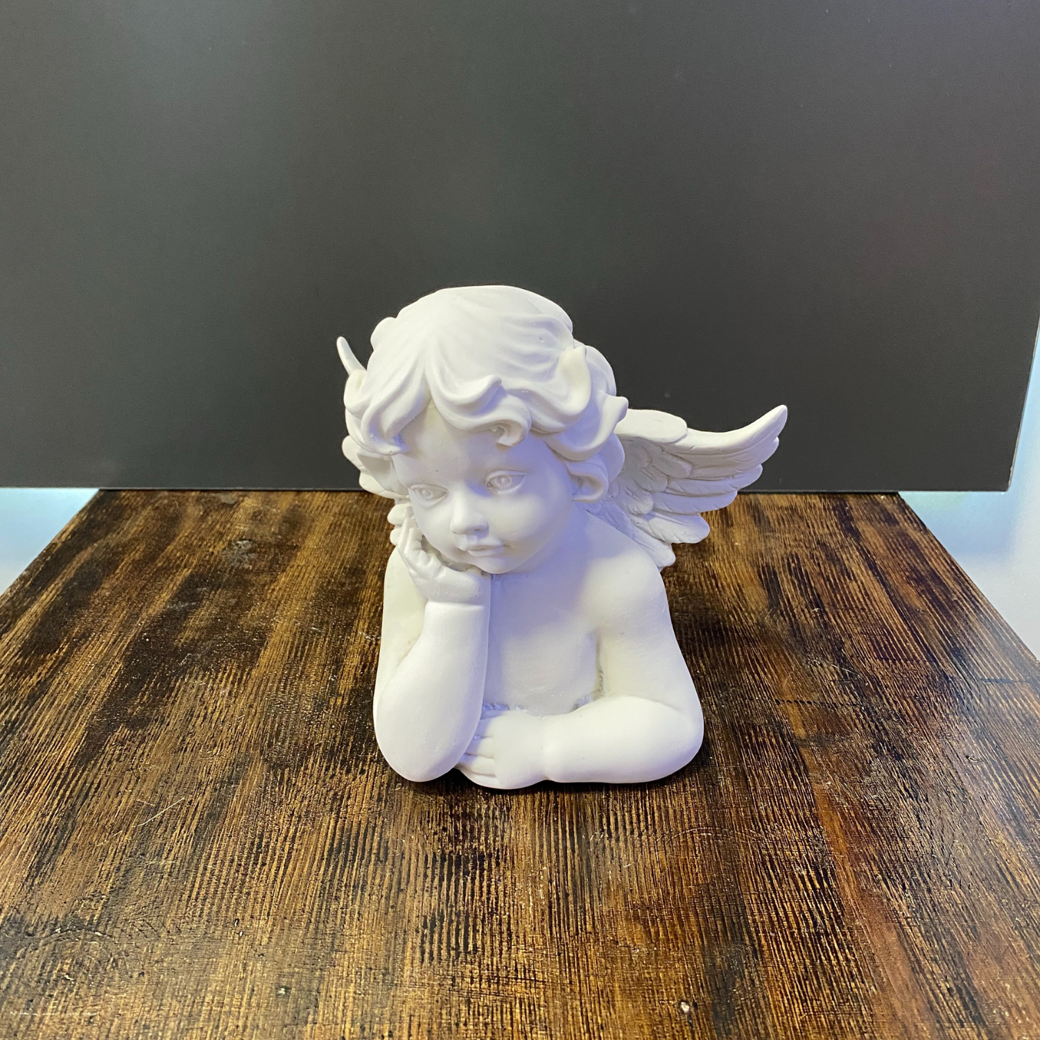 Düşünen Melek Ham Polyester Obje