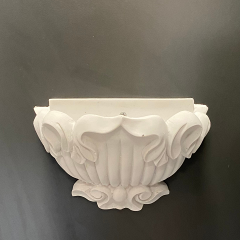 Desenli Duvar Saksı Çiçeklik