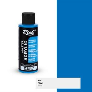 Master Akrilik 120 cc Mavi