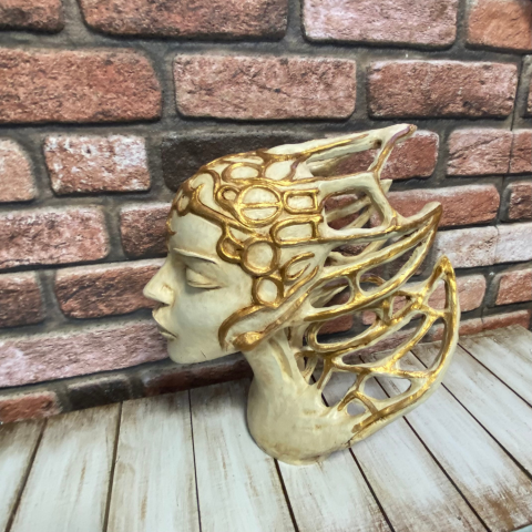 Taygete Nemf Heykel Büst