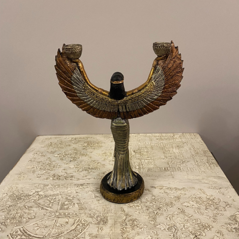 Mısır Tanrıçası İsis Mumluk Şamdan