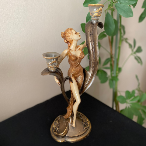 Kadın 2'li Şamdan Mumluk