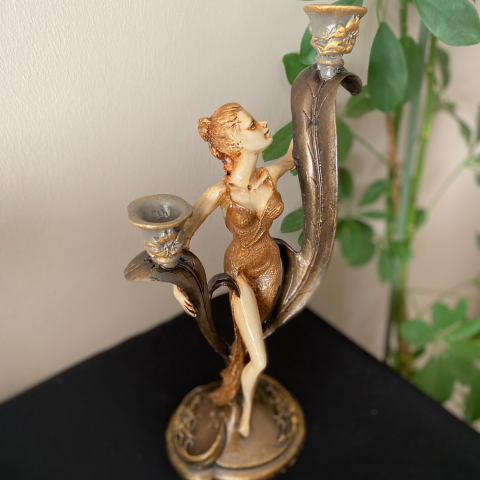 Kadın 2'li Şamdan Mumluk