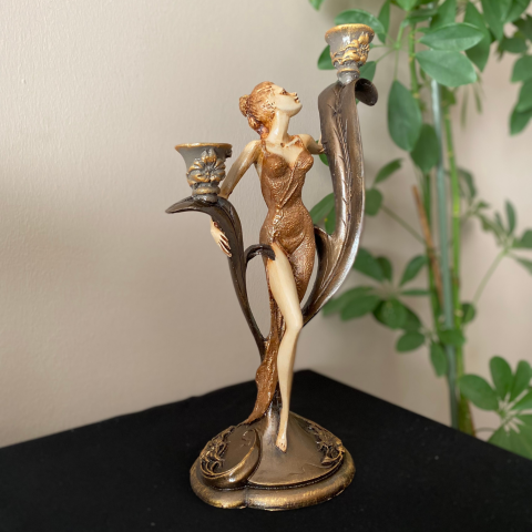 Kadın 2'li Şamdan Mumluk