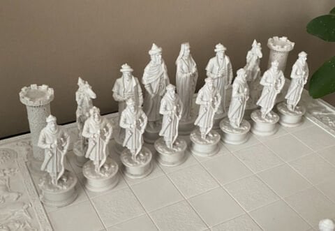 Muharebe Satranç Takımı Taşları