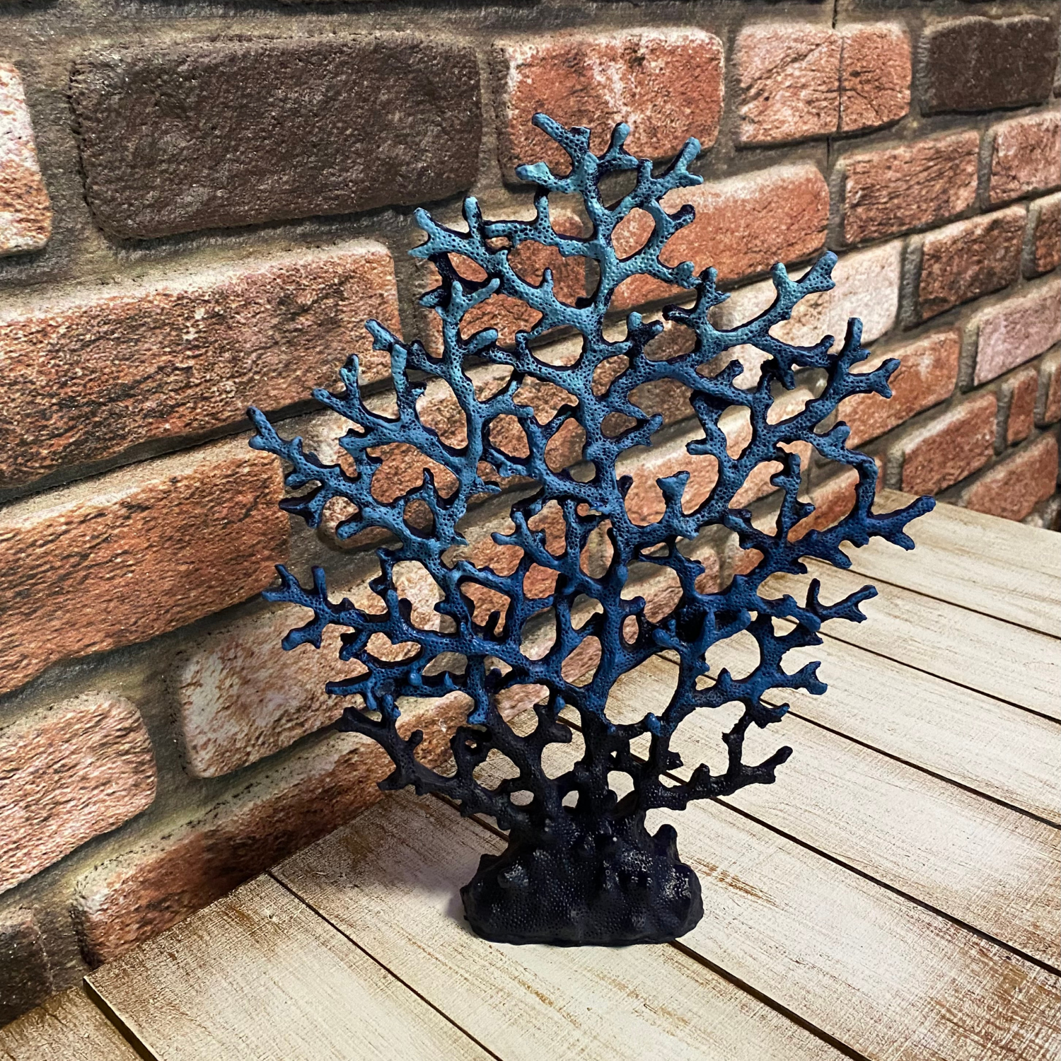 Desenli Deniz Mercan Dekoratif Obje