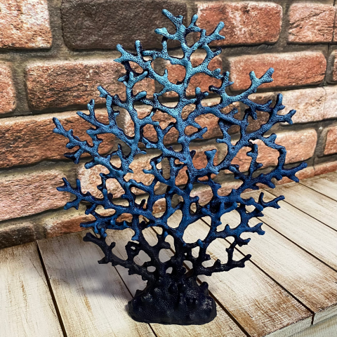 Desenli Deniz Mercan Dekoratif Obje