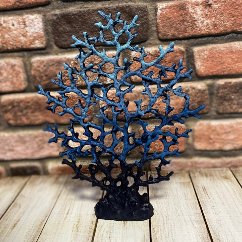 Desenli Deniz Mercan Dekoratif Obje