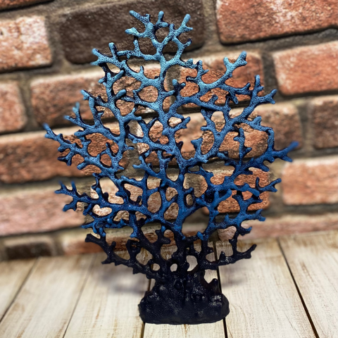 Desenli Deniz Mercan Dekoratif Obje