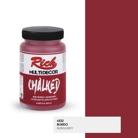 Multi Decor Chalked 250 cc Bordo