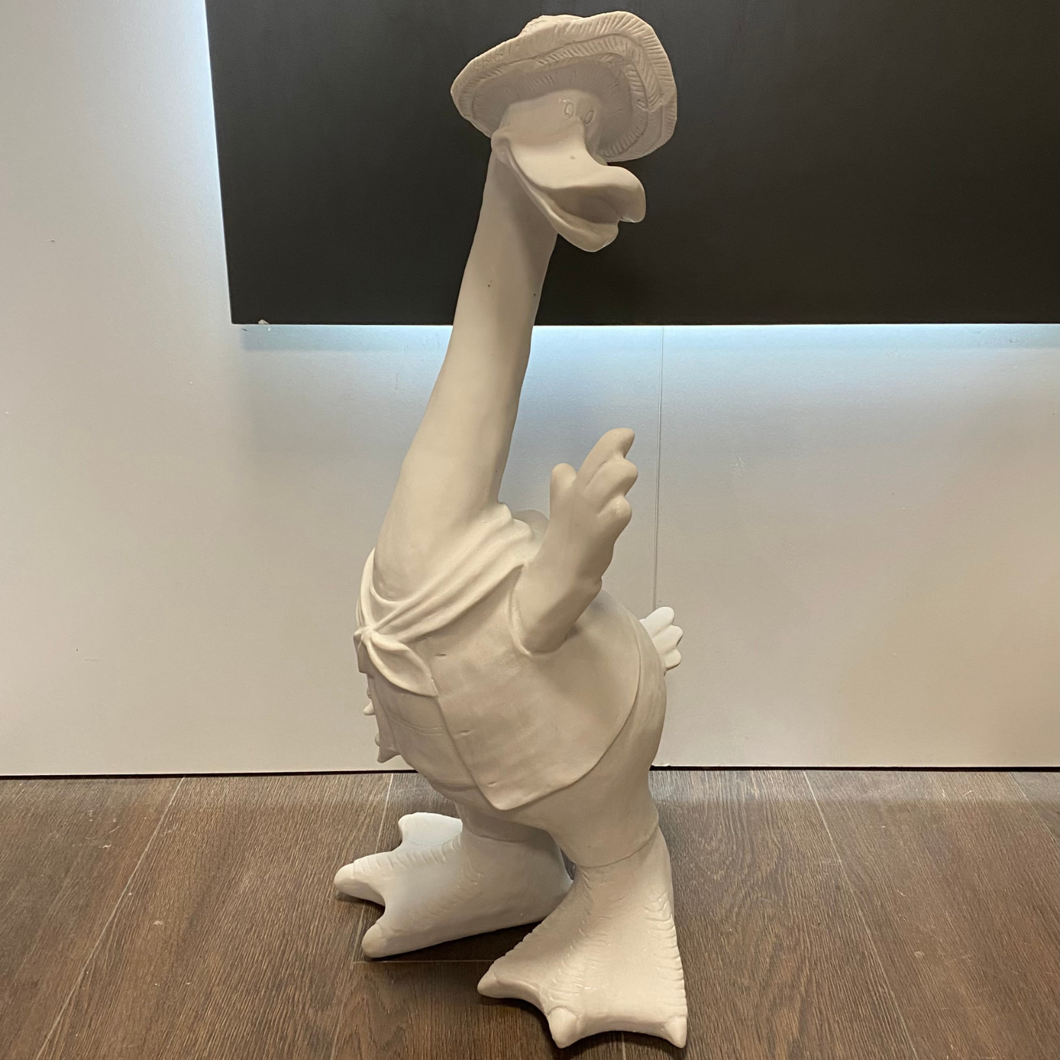 Bahçe Dekoru Büyük Erkek Ördek