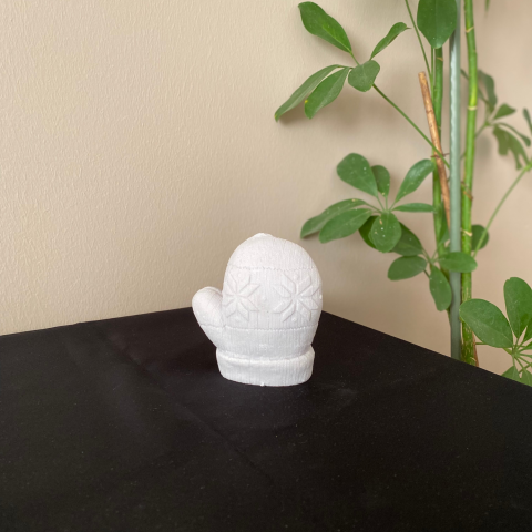 Dekoratif Yılbaşı Kar Eldiven