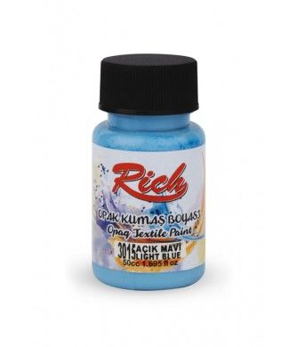 Akrilik Kumaş Boyası 50 cc Açık Mavi