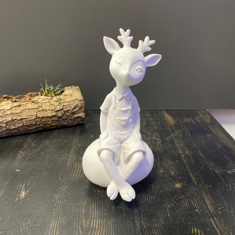 Taş Üzerinde Bambi Erkek