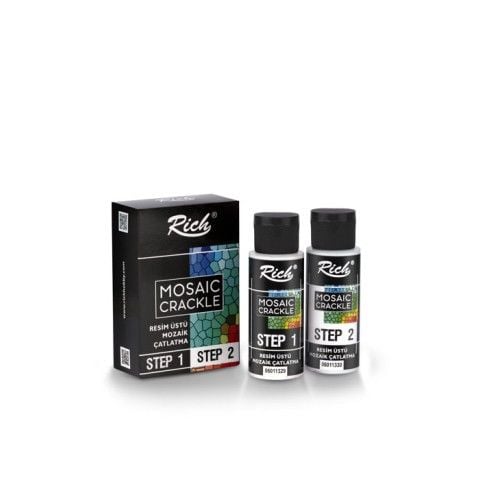 Mozaik Çatlatma Step1 Step2 Resim Üstü Mozaik Çatlatma