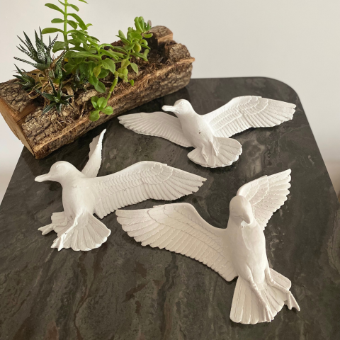 3'lü Martı Duvar Dekoru