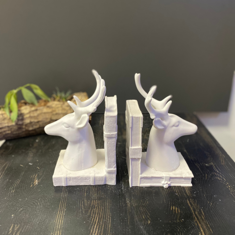 Geyikli Kitap Tutucu