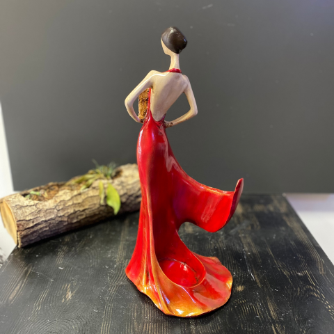 Kadın Şaraplık Şişe Tutucu