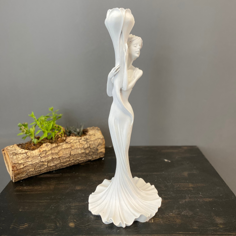 Kadın Tekli şamdan