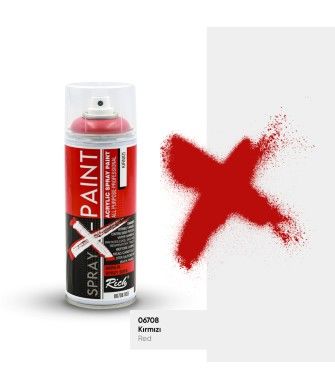 Spray X Paint 400 ml Kırmızı