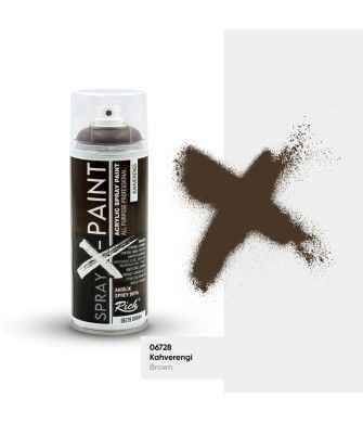 Spray X Paint 400 ml Kahverengi