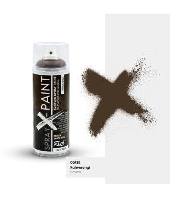 Spray X Paint 400 ml Kahverengi