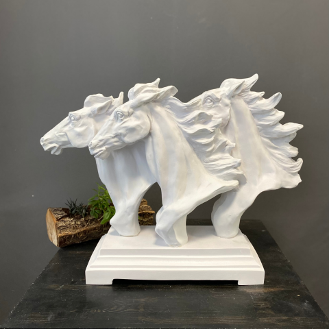 Kaideli 3'lü Büyük At Kafası