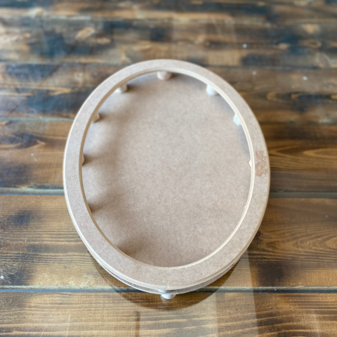 Oval Ağaç Tepsi