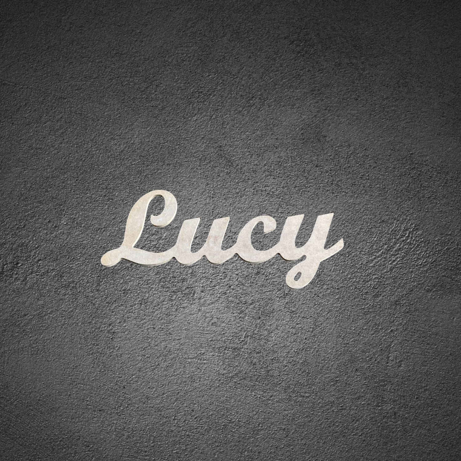 Lucy Ahşap Yazı