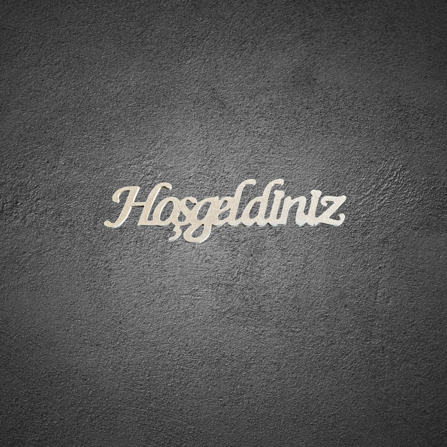 Hoşgeldiniz Yazısı
