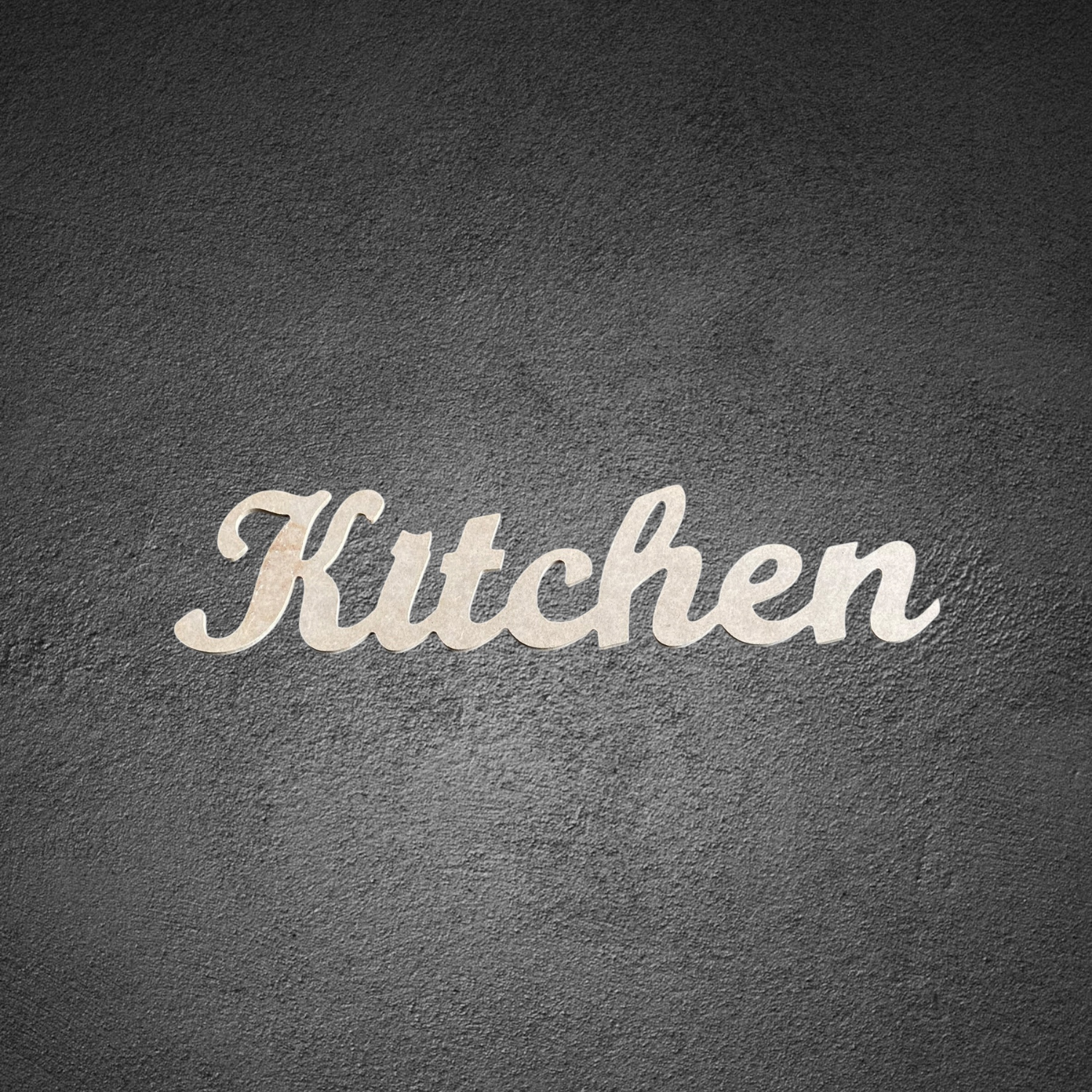Kitchen Yazısı