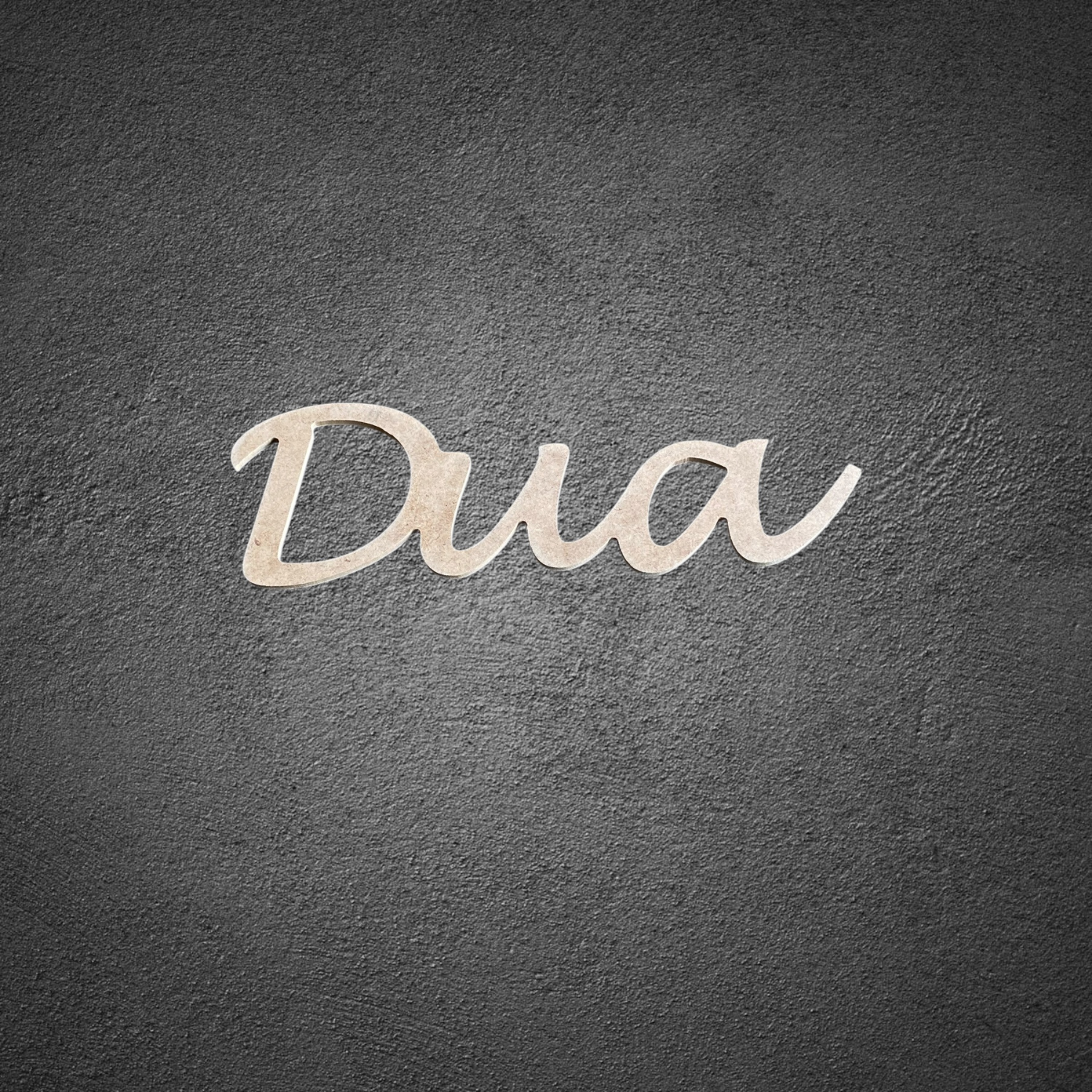 Dua Et Ahşap Yazı