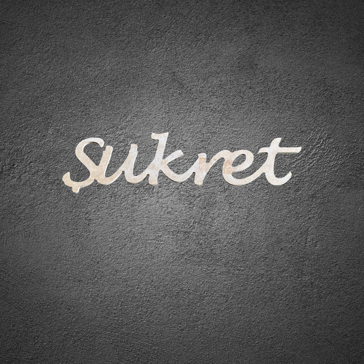 Şükret Ahşap Yazı